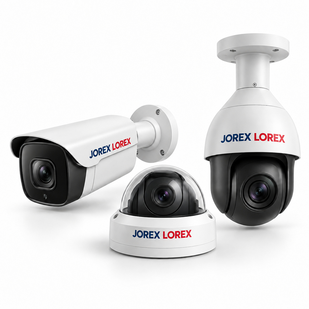 Jorex Lorex CCTV cameras — representative product render