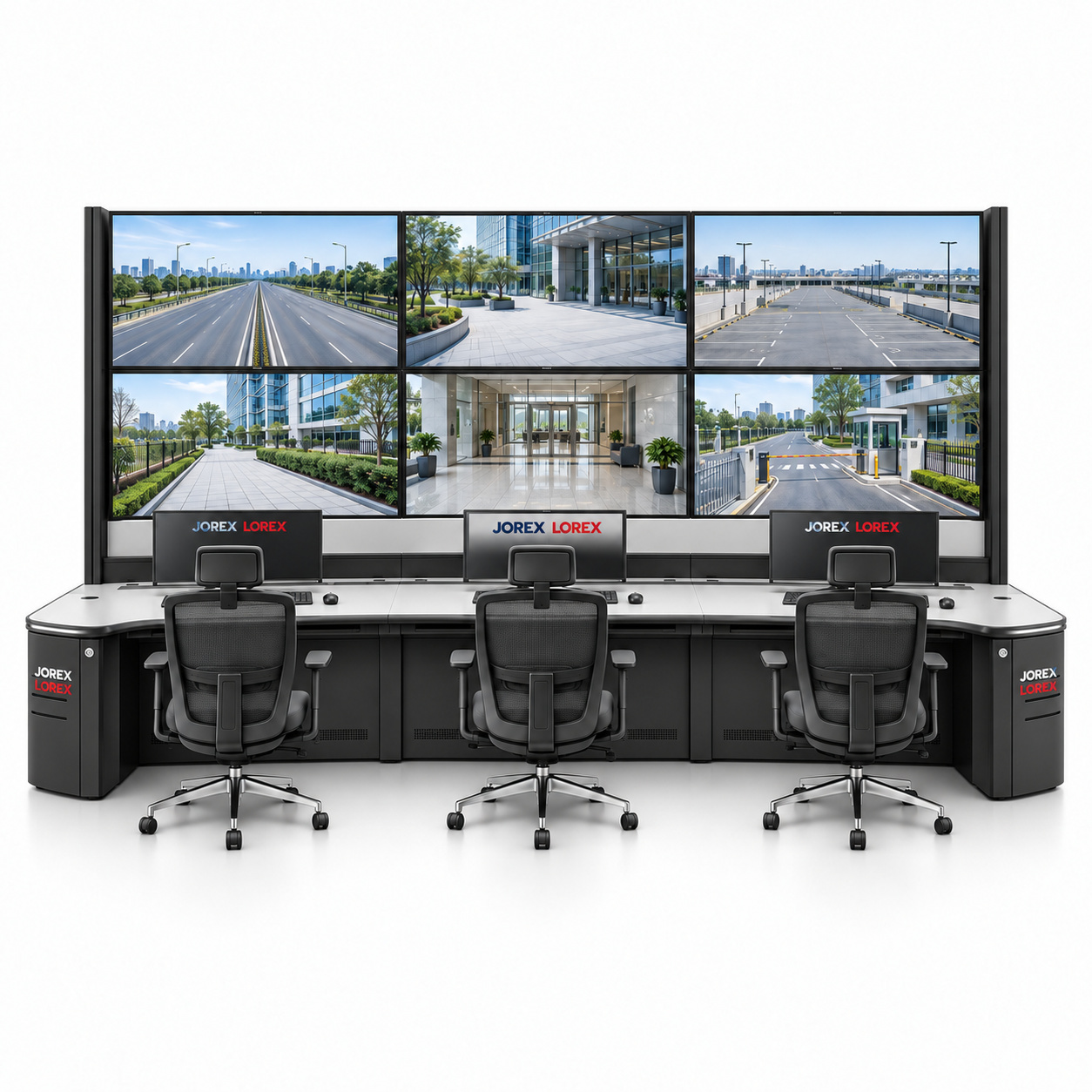 Jorex Lorex command and control — representative product render